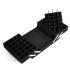 beautycase zwart mat cube 